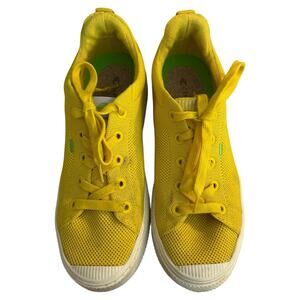 Cariuma IBI Low Knit Yellow Lightweight Women’s Sneaker Women's SIZE 8.5